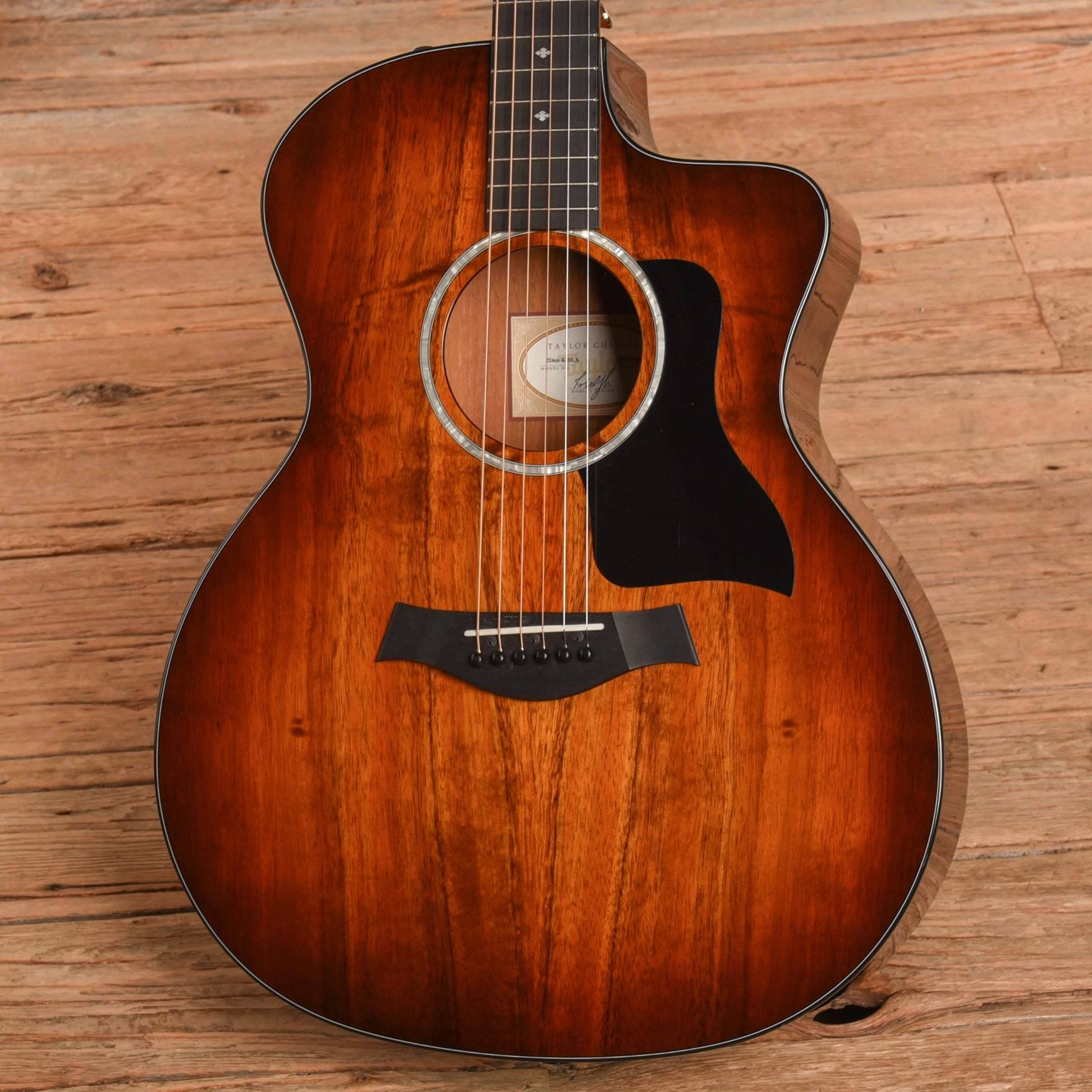 Taylor 224ce-K DLX Shaded Edge Burst 2020 Acoustic Guitars / OM and Auditorium