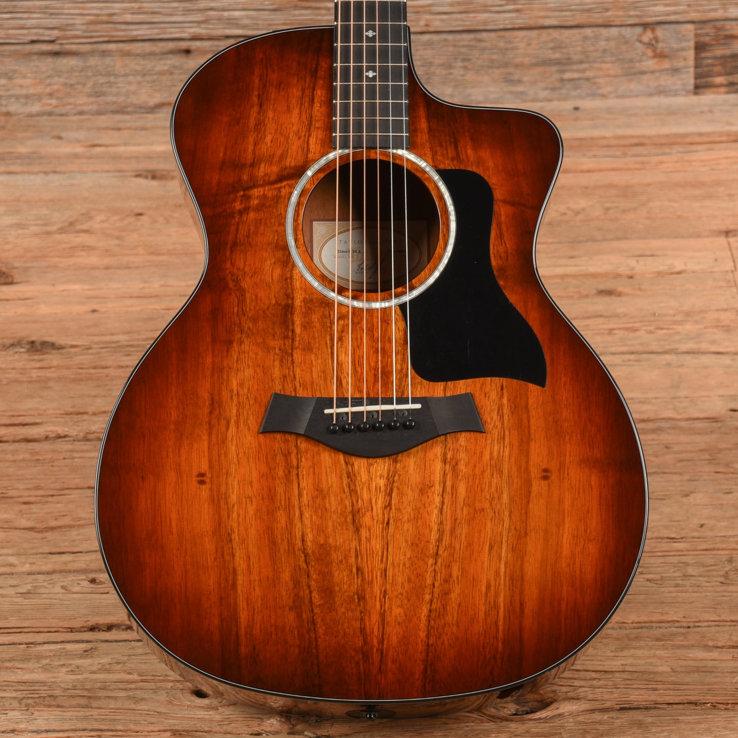Taylor 224ce-K DLX Shaded Edge Burst 2020 Acoustic Guitars / OM and Auditorium