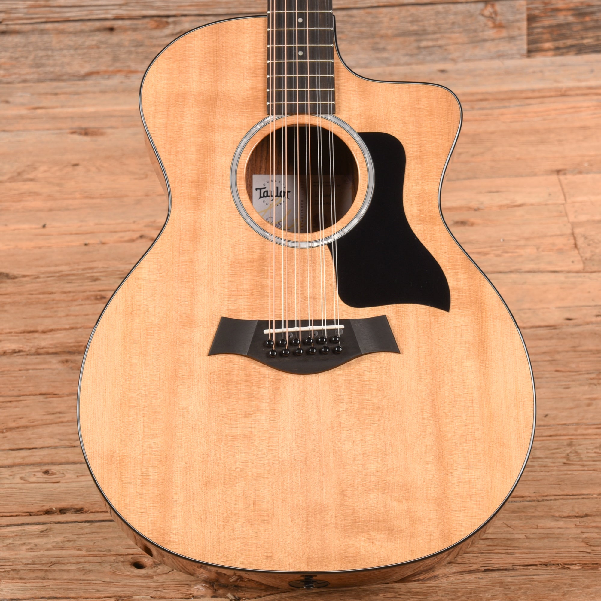 Taylor 254ce Plus Natural 2024 Acoustic Guitars / OM and Auditorium