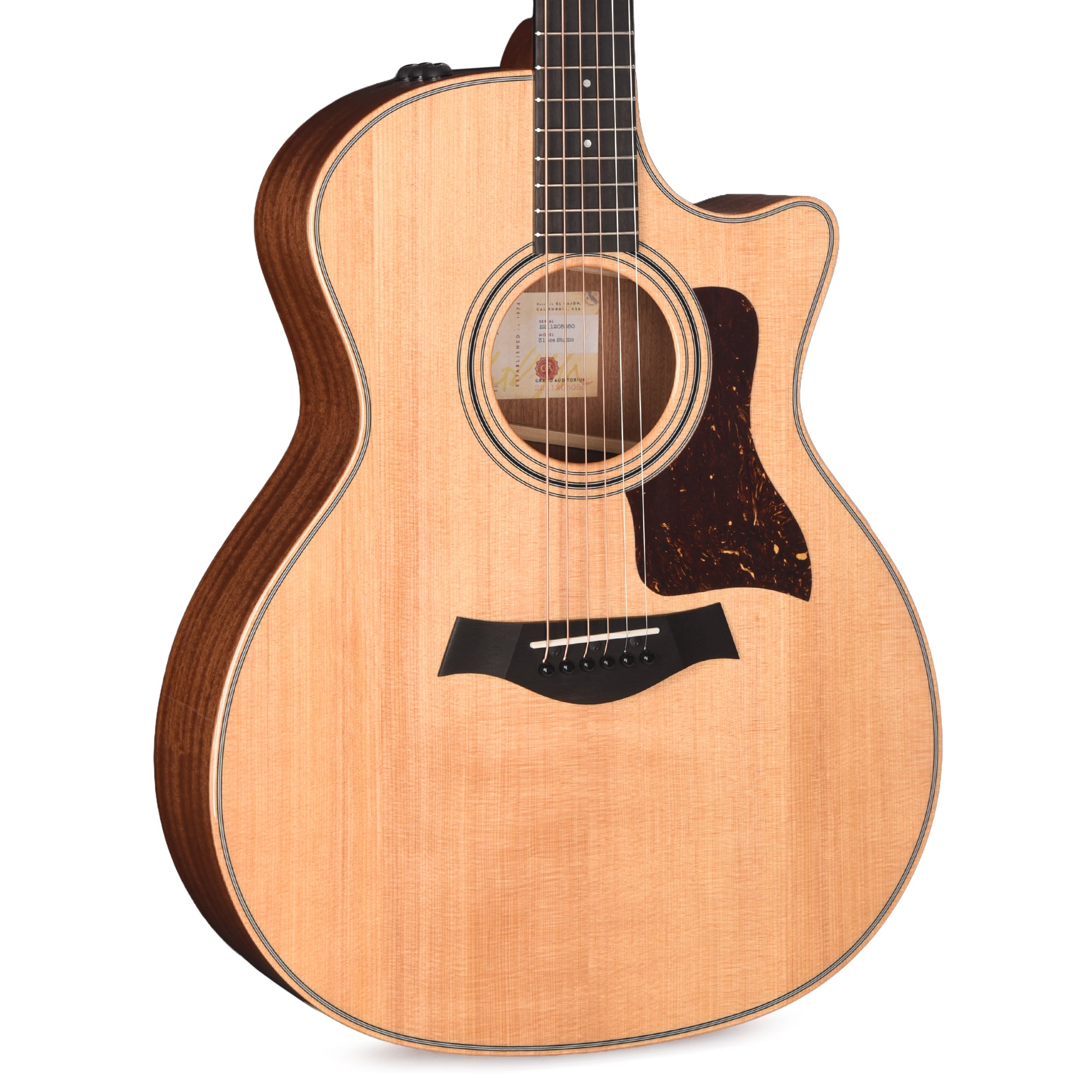 Taylor 314ce Studio Grand Auditorium Torrefied Sitka/Sapele Natural ES2 Acoustic Guitars / OM and Auditorium
