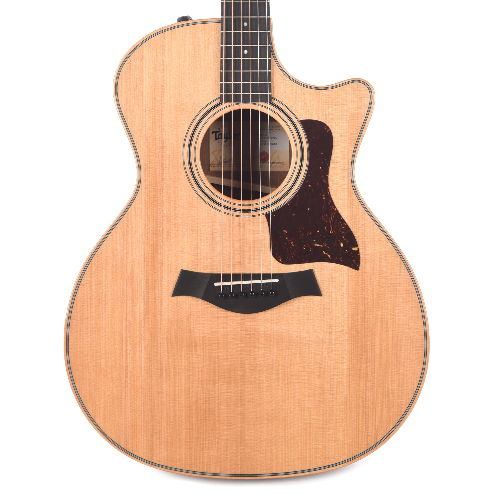 Taylor 314ce Studio Grand Auditorium Torrefied Sitka/Sapele Natural ES2 Acoustic Guitars / OM and Auditorium