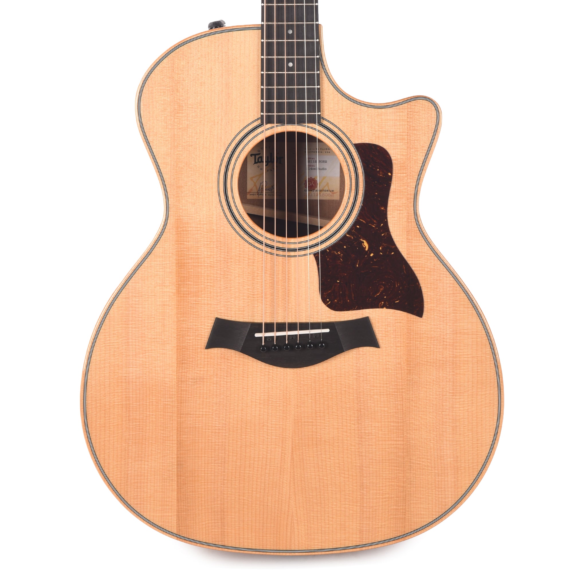 Taylor 314ce Studio Grand Auditorium Torrefied Sitka/Sapele Natural ES2 Acoustic Guitars / OM and Auditorium