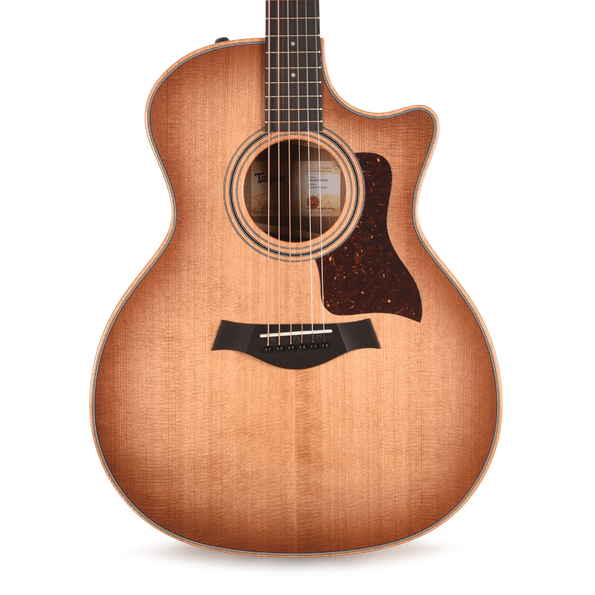Taylor 314ce Studio Grand Auditorium Torrefied Sitka/Sapele Shaded Edgeburst ES2 Acoustic Guitars / OM and Auditorium