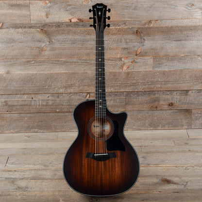 Taylor 324ce Grand Auditorium Mahogany Shaded Edgeburst ES2 Acoustic Guitars / OM and Auditorium