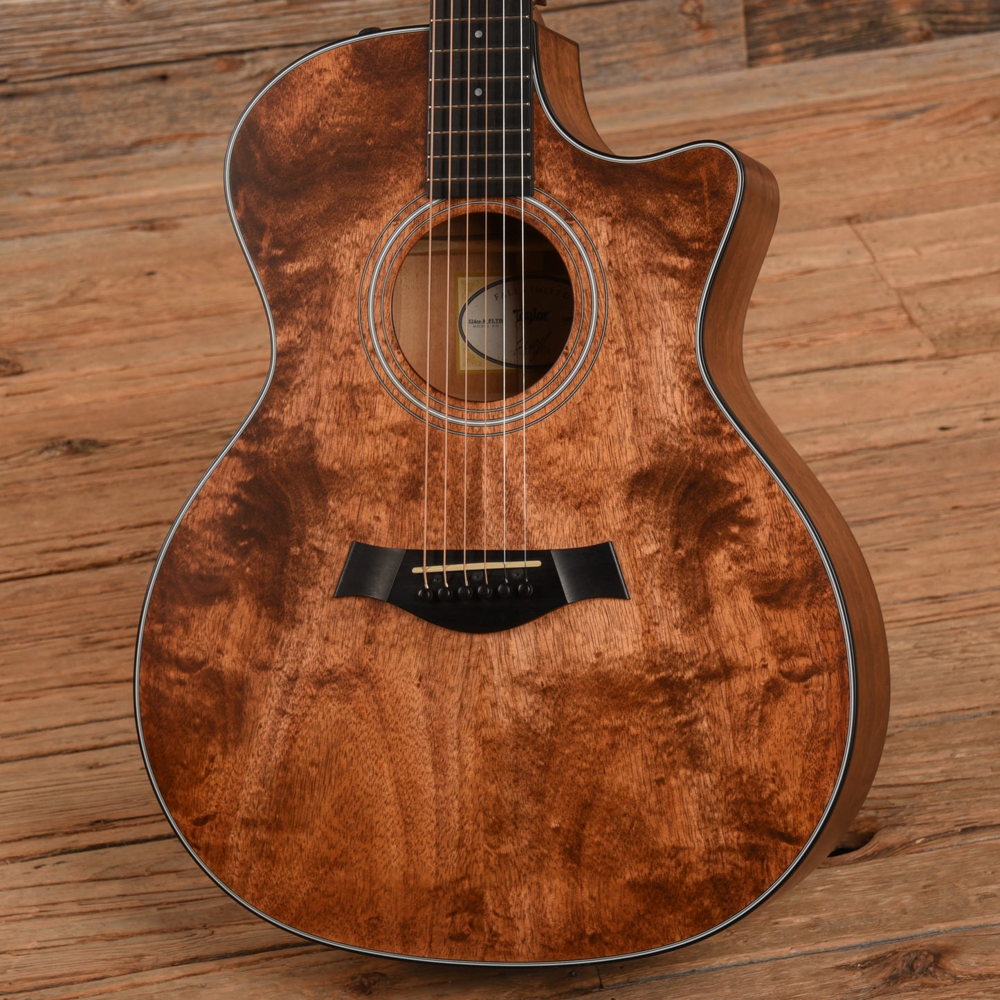 Taylor 324ce-K Fall Limited Natural 2014 Acoustic Guitars / OM and Auditorium
