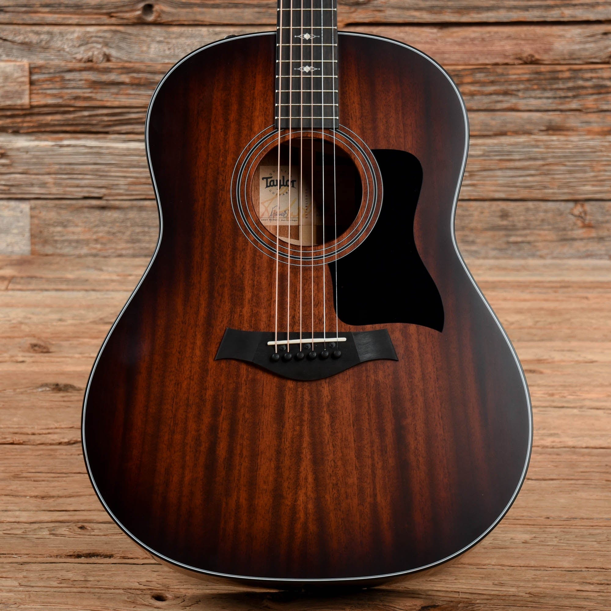 Taylor 327e Grand Pacific Mahogany Shaded Edgeburst ES2 Acoustic Guitars / OM and Auditorium
