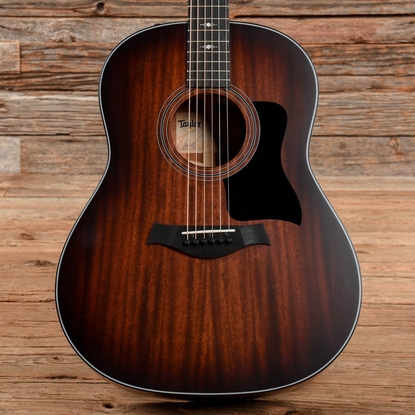 Taylor 327e Grand Pacific Mahogany Shaded Edgeburst ES2 Acoustic Guitars / OM and Auditorium