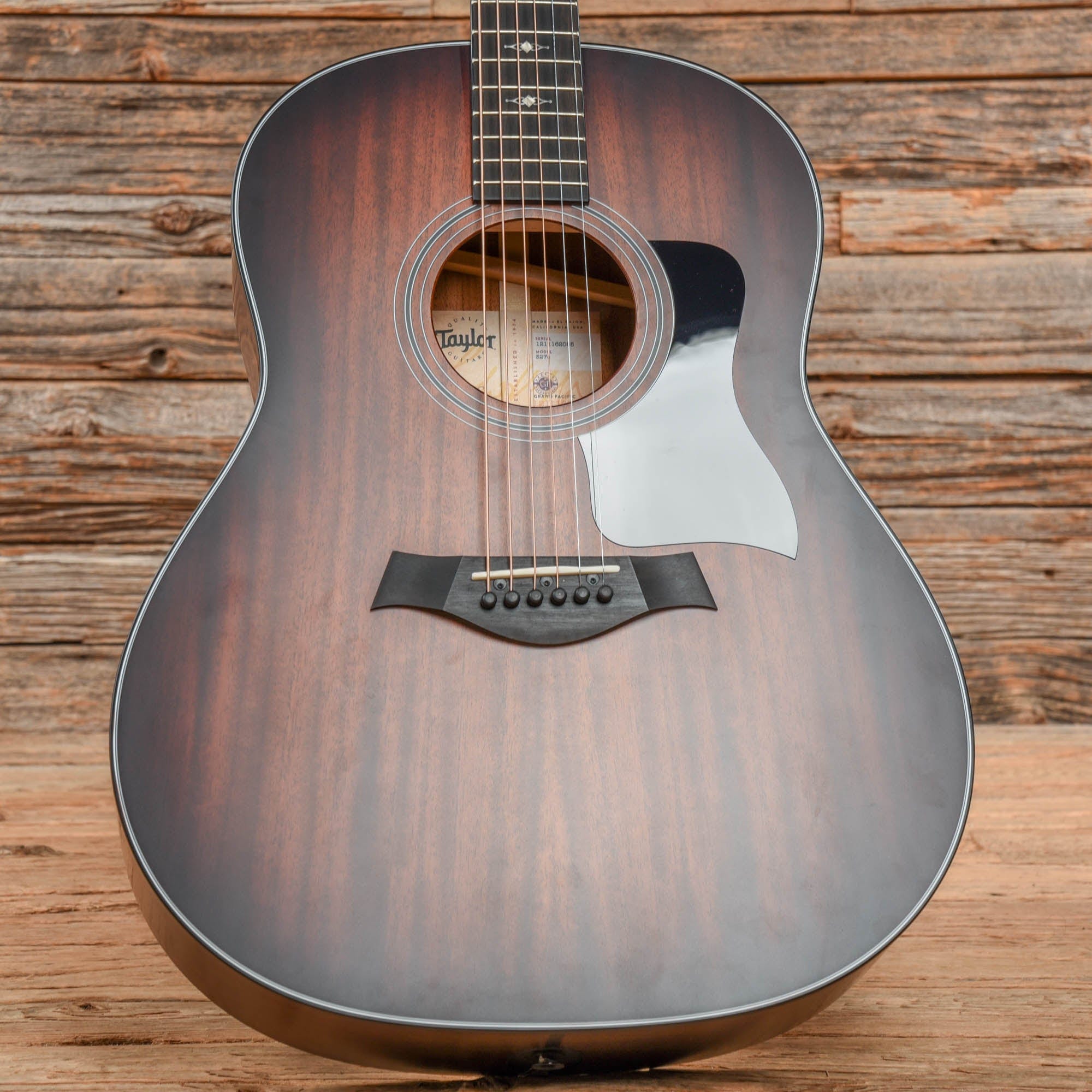 Taylor 327e Grand Pacific Mahogany Shaded Edgeburst ES2 Acoustic Guitars / OM and Auditorium