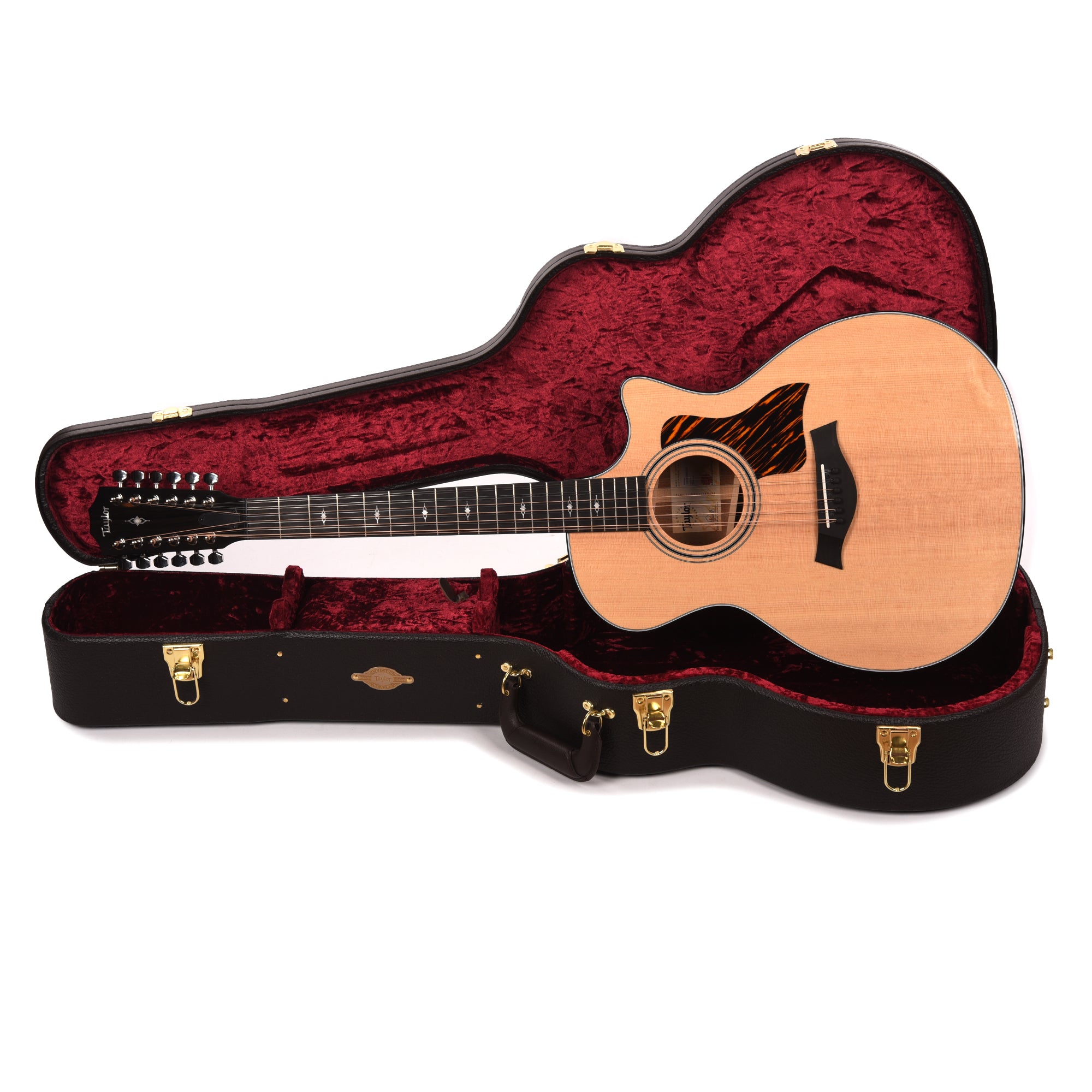 Taylor 354ce 12-String Grand Auditorium Sitka/Sapele Natural ES2 Acoustic Guitars / OM and Auditorium