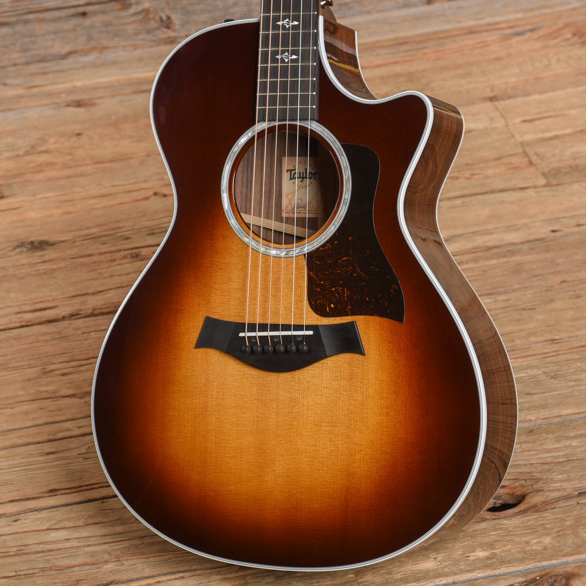 Taylor 412ce-R Sunburst 2023 Acoustic Guitars / OM and Auditorium