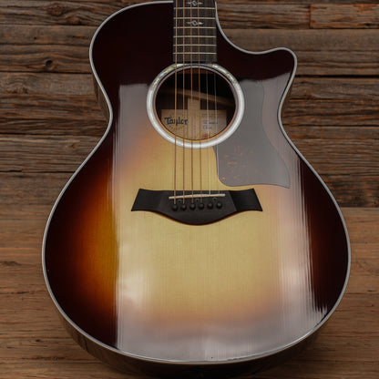Taylor 412ce-R with V-Class Bracing Sunburst Acoustic Guitars / OM and Auditorium
