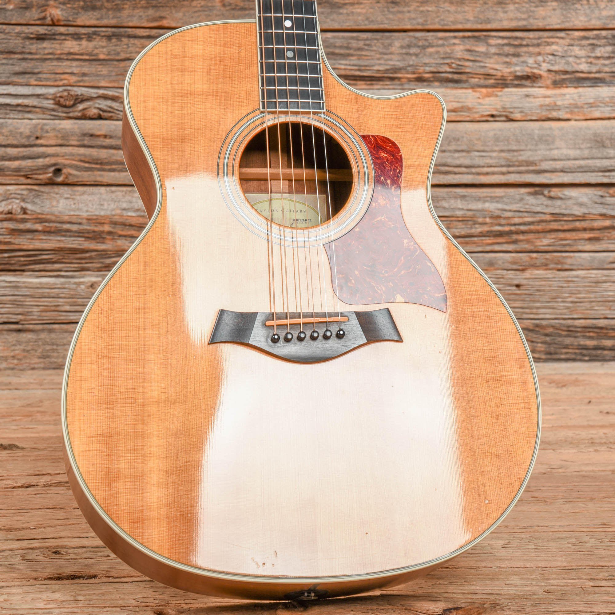 Taylor 414ce Natural 2007 Acoustic Guitars / OM and Auditorium