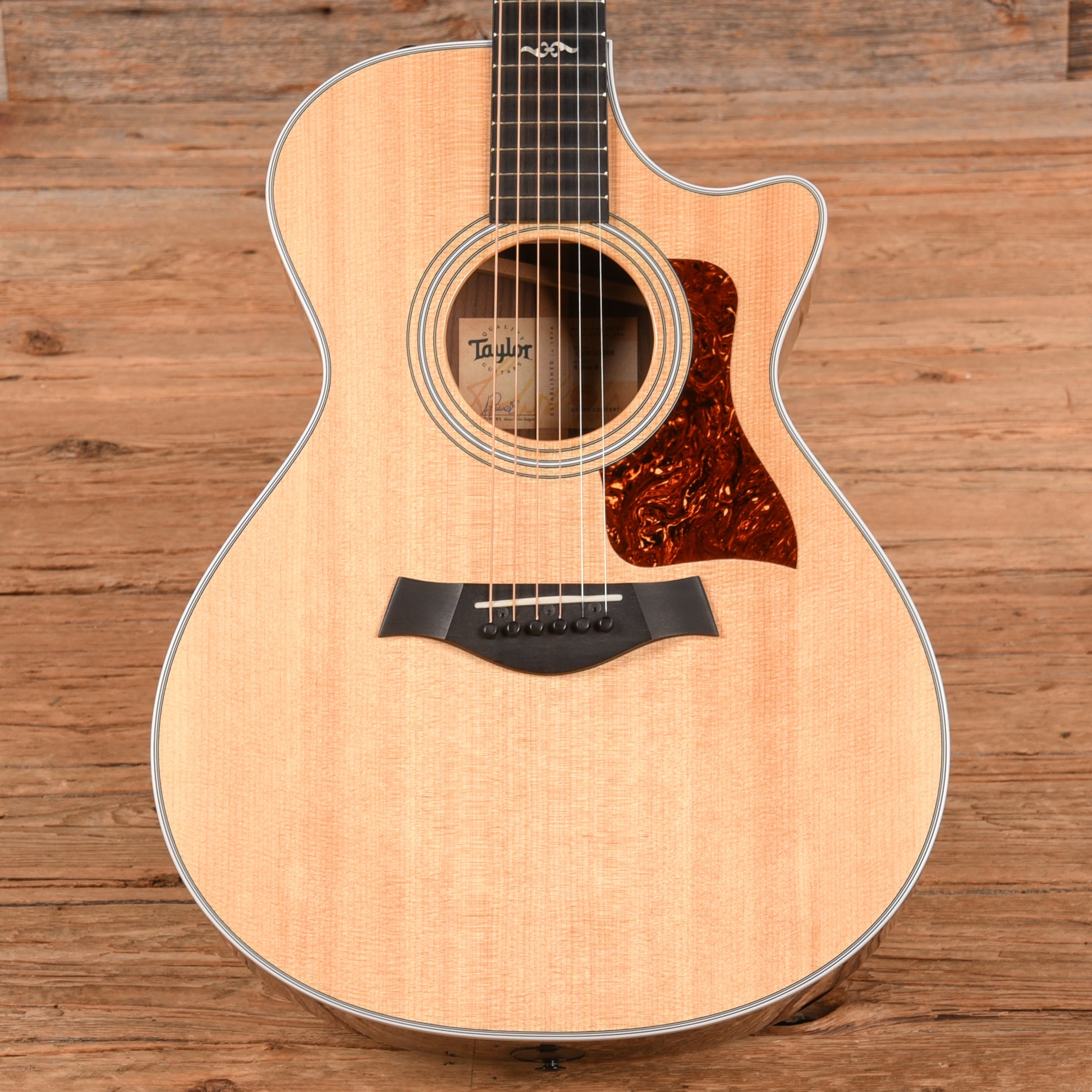 Taylor 414ce-R w/ V-Class Bracing Natural 2021 Acoustic Guitars / OM and Auditorium