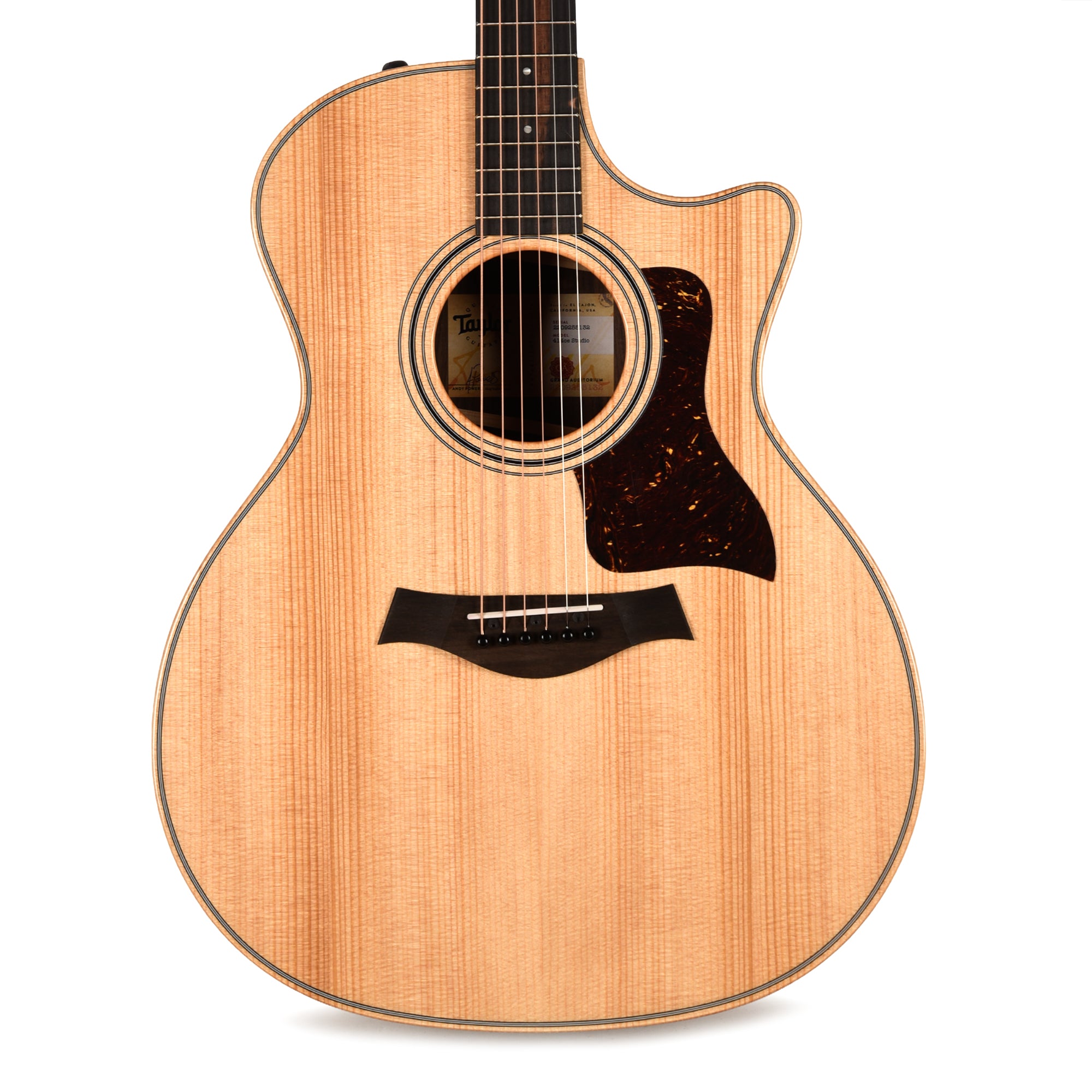Taylor 414ce Studio Grand Auditorium Torrefied Sitka/Indian Rosewood Natural Top ES2 Acoustic Guitars / OM and Auditorium