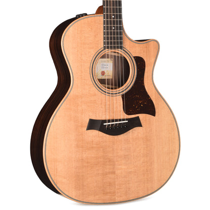 Taylor 414ce Studio Grand Auditorium Torrefied Sitka/Indian Rosewood Natural Top ES2 Acoustic Guitars / OM and Auditorium