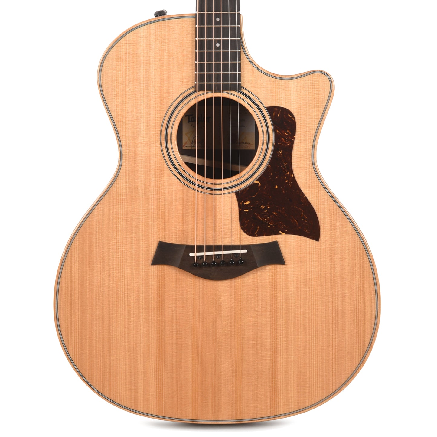 Taylor 414ce Studio Grand Auditorium Torrefied Sitka/Indian Rosewood Natural Top ES2 Acoustic Guitars / OM and Auditorium