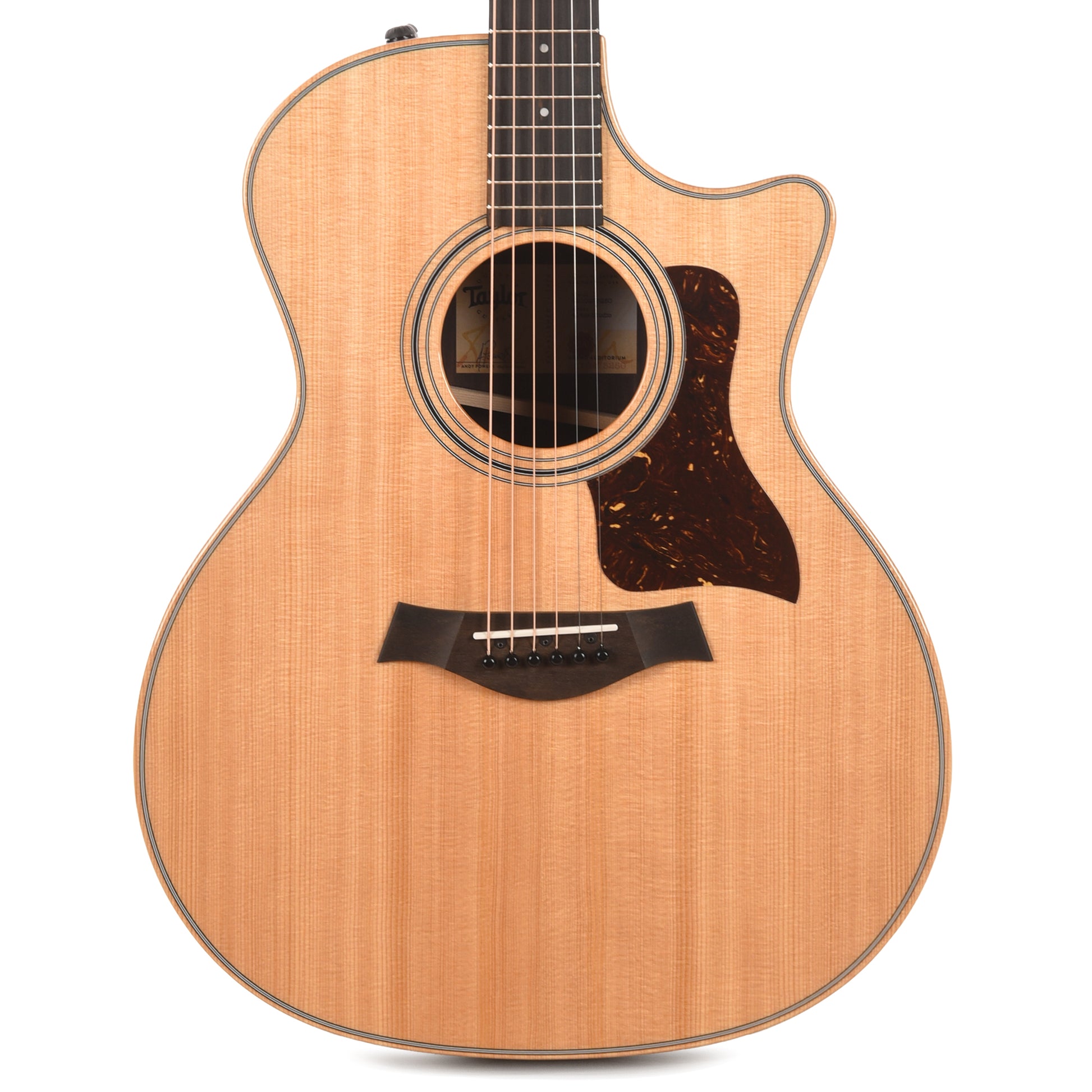 Taylor 414ce Studio Grand Auditorium Torrefied Sitka/Indian Rosewood Natural Top ES2 Acoustic Guitars / OM and Auditorium