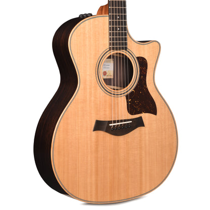 Taylor 414ce Studio Grand Auditorium Torrefied Sitka/Indian Rosewood Natural Top ES2 Acoustic Guitars / OM and Auditorium