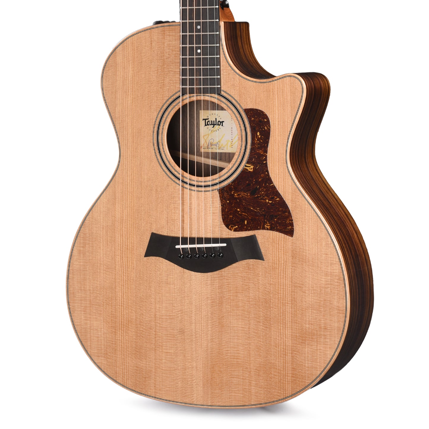 Taylor 414ce Studio Special Edition Grand Auditorium Sitka/Indian Rosewood Natural Top ES2 Acoustic Guitars / OM and Auditorium