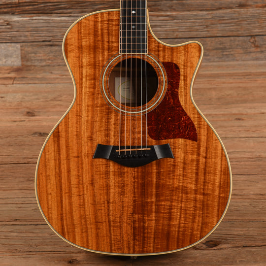 Taylor 424ce Spring Limited Natural 2007 Acoustic Guitars / OM and Auditorium