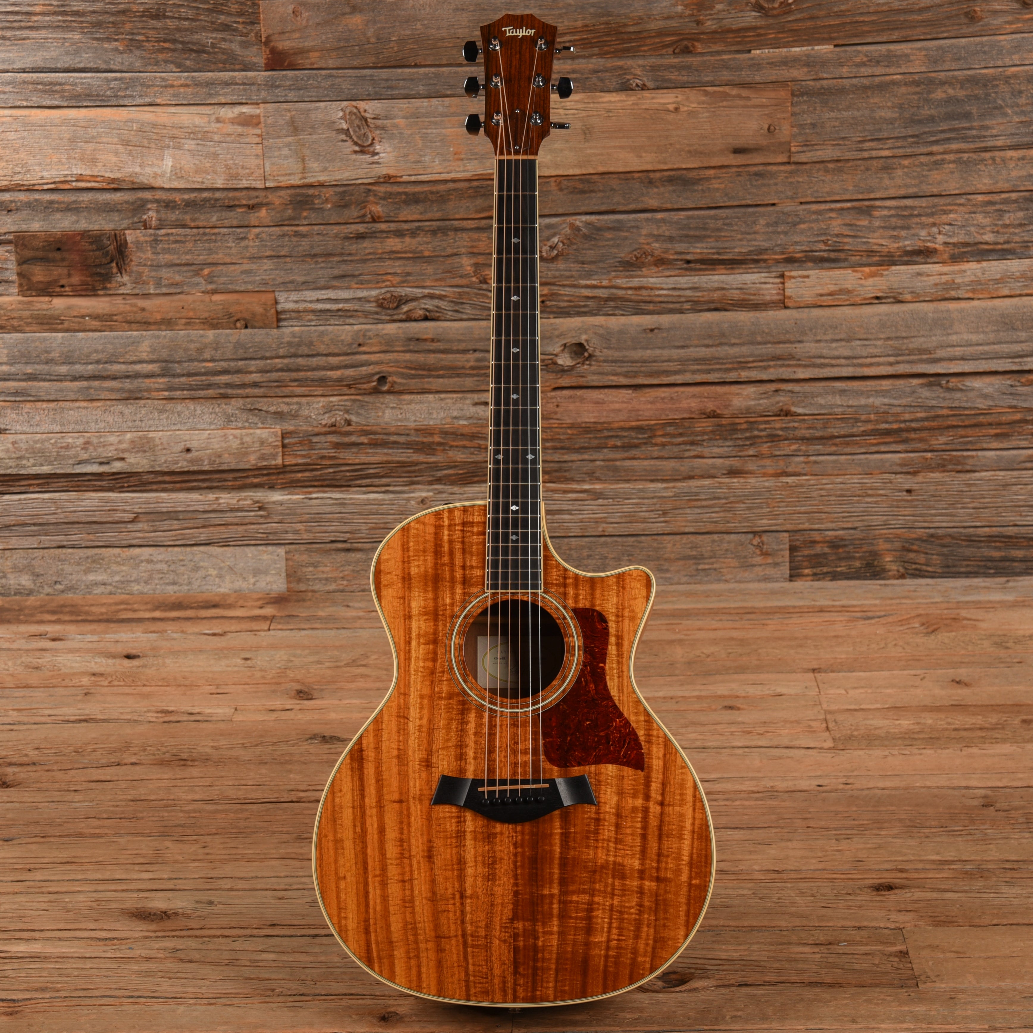 Taylor 424ce Spring Limited Natural 2007 Acoustic Guitars / OM and Auditorium