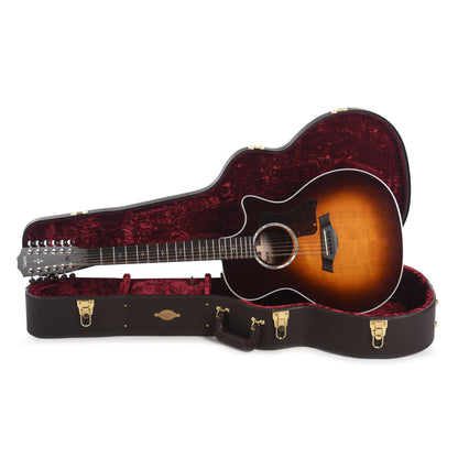 Taylor 454ce 12-String Grand Auditorium Sitka/Rosewood Sunburst Top ES2 Acoustic Guitars / OM and Auditorium