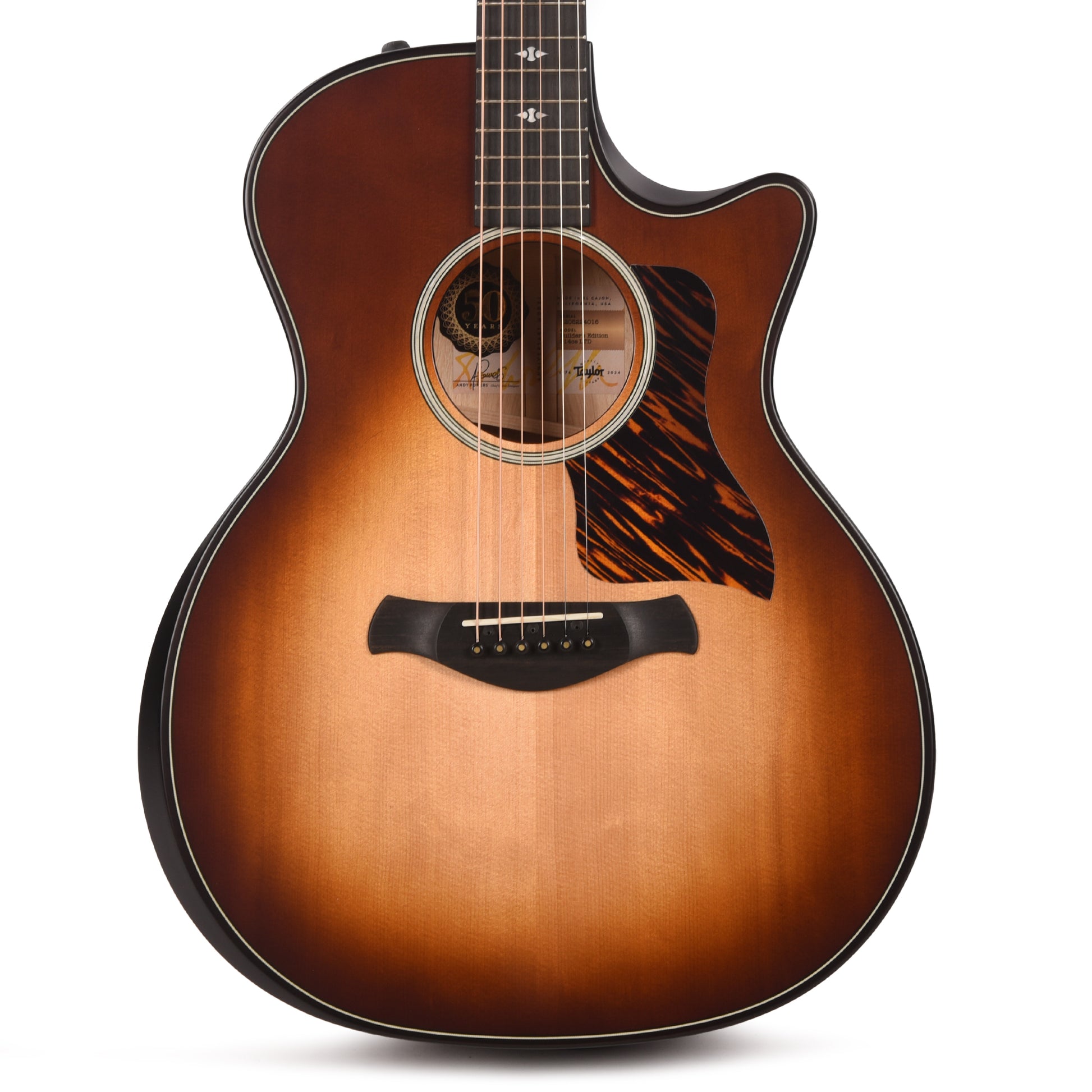Taylor 50th Anniversary Builder's Edition 314ce Sitka/Urban Ash Kona Burst ES2 Acoustic Guitars / OM and Auditorium