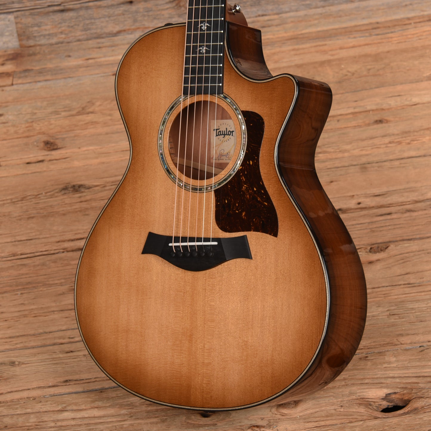 Taylor 512ce Urban Ironbark Edgeburst 2022 Acoustic Guitars / OM and Auditorium