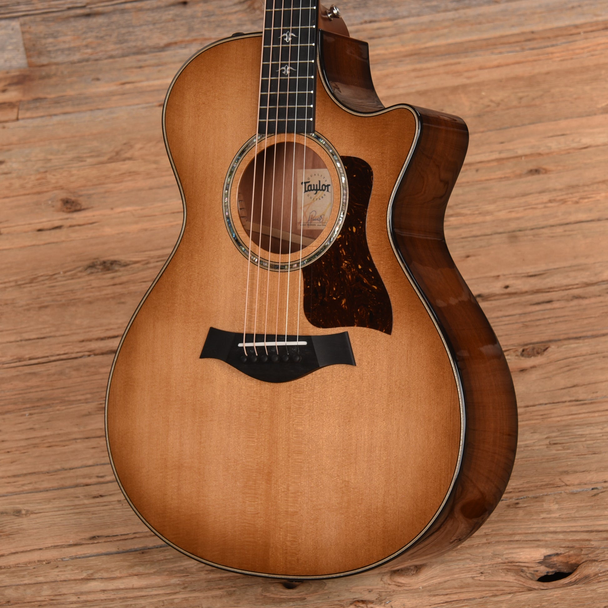 Taylor 512ce Urban Ironbark Edgeburst 2022 Acoustic Guitars / OM and Auditorium