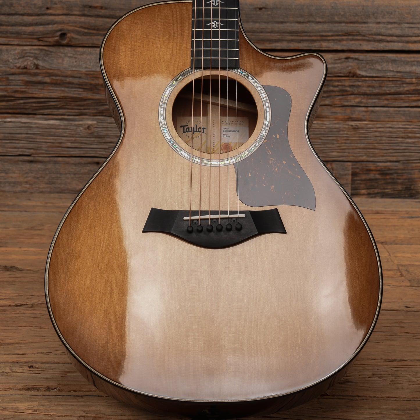 Taylor 512ce Urban Ironbark Edgeburst 2022 Acoustic Guitars / OM and Auditorium