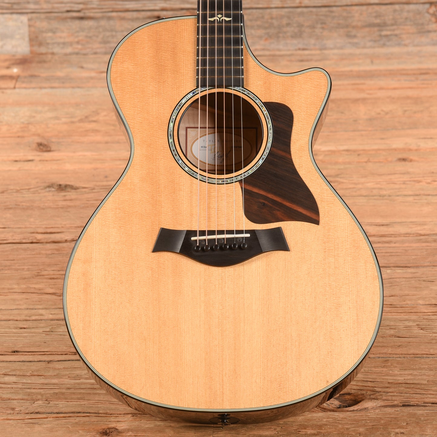 Taylor 612ce Natural 2015 Acoustic Guitars / OM and Auditorium