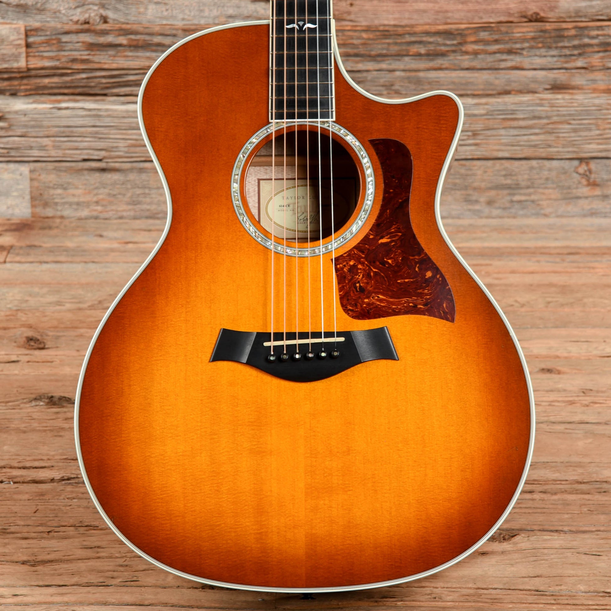 Taylor 614ce Sunburst 2003 Acoustic Guitars / OM and Auditorium