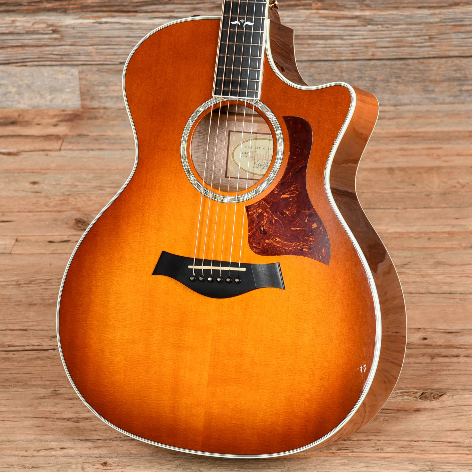 Taylor 614ce Sunburst 2003 Acoustic Guitars / OM and Auditorium