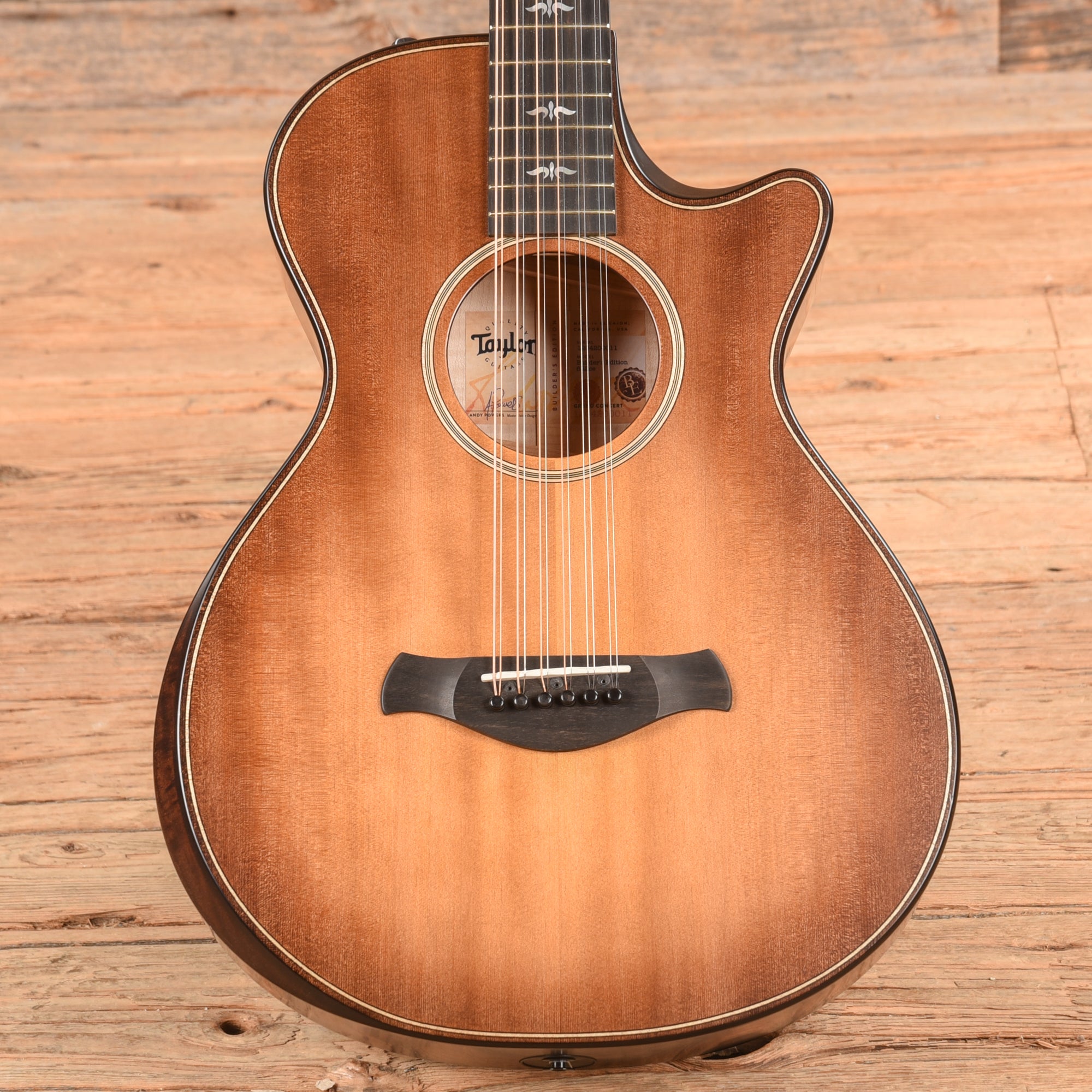 Taylor 652ce Wild Honey Burst 2020 Acoustic Guitars / OM and Auditorium
