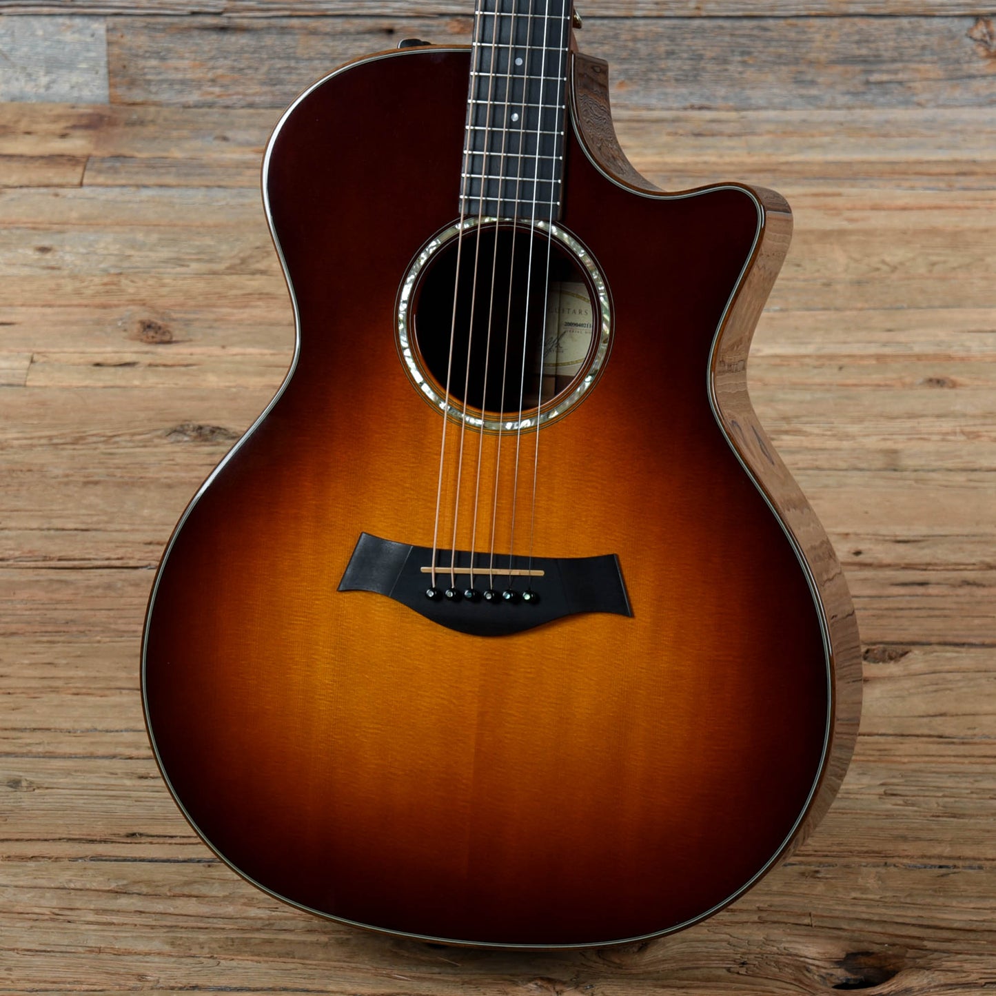 Taylor 714 CE-LTD Sunburst 2009 Acoustic Guitars / OM and Auditorium