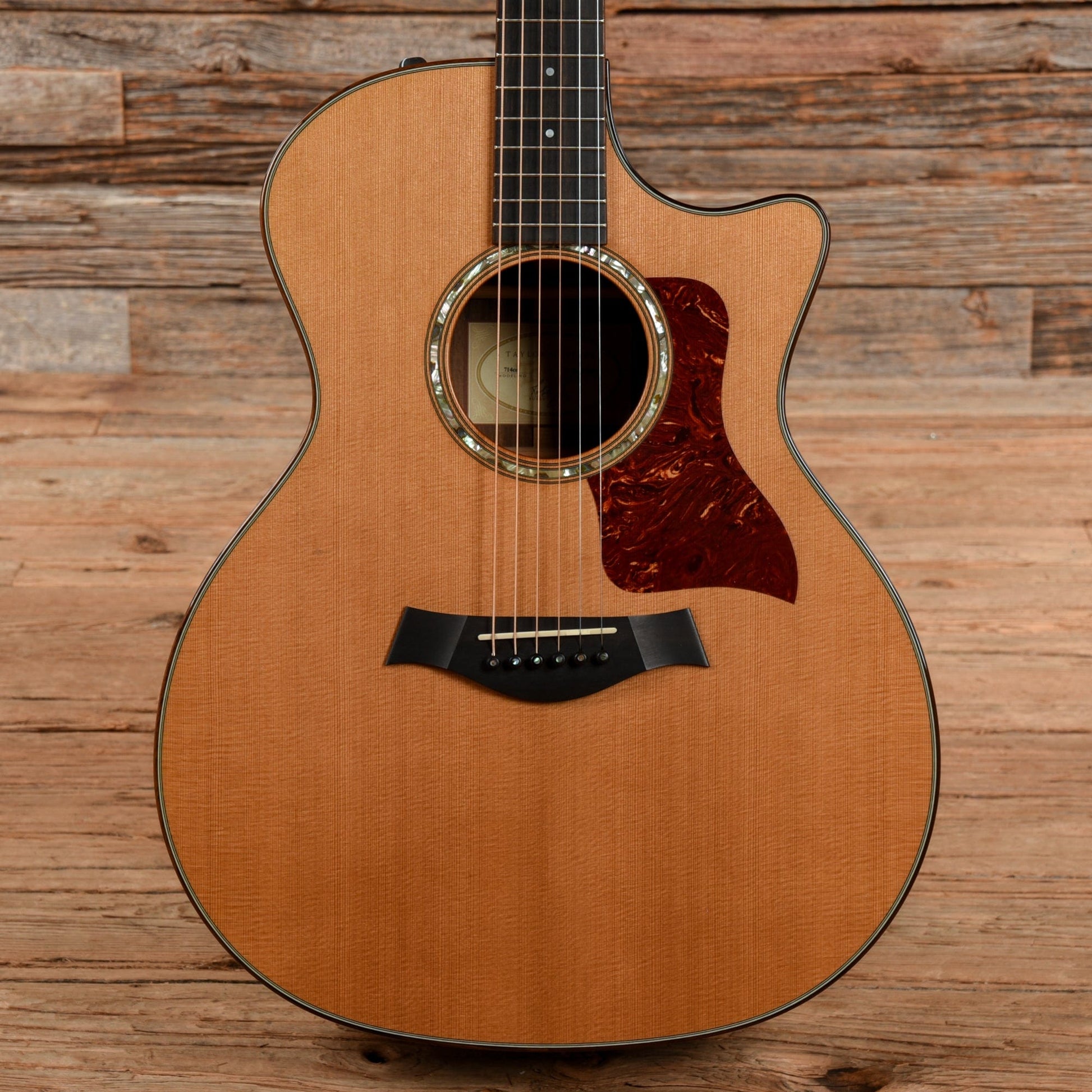 Taylor 714ce Natural 2009 Acoustic Guitars / OM and Auditorium