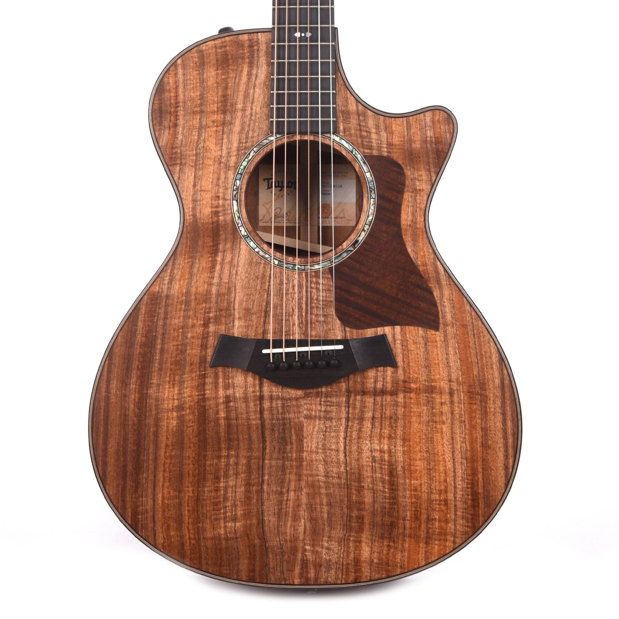 Taylor 722ce Grand Concert Hawaiian Koa Natural ES2 Acoustic Guitars / OM and Auditorium