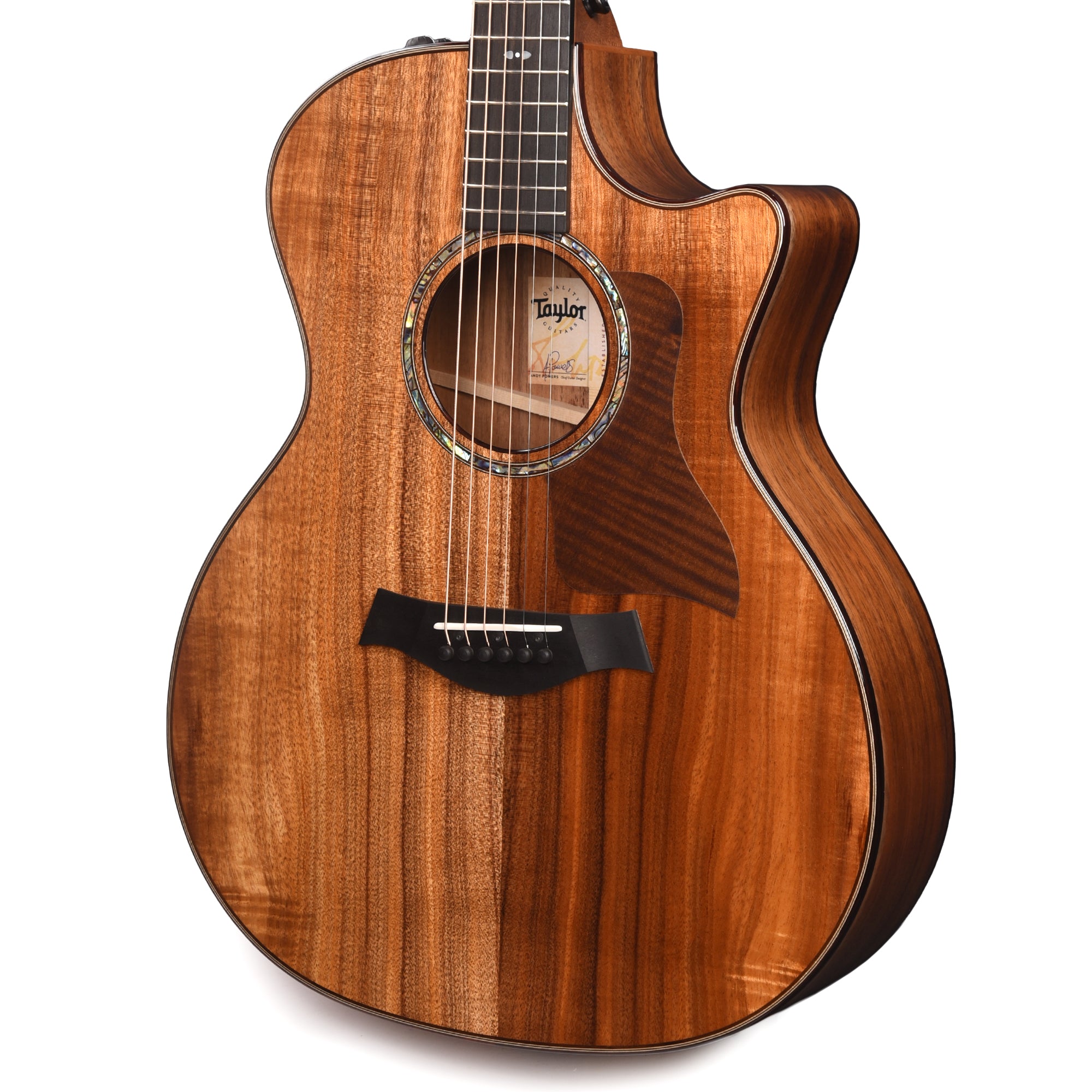 Taylor 724ce Grand Auditorium Hawaiian Koa Gloss Natural ES2 Acoustic Guitars / OM and Auditorium