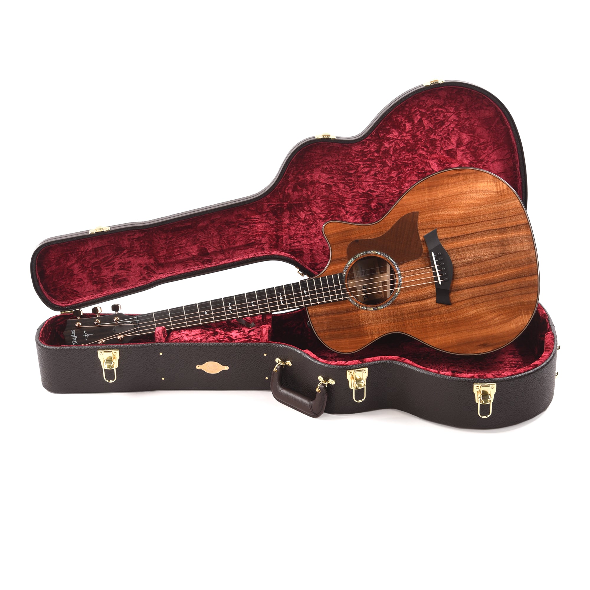 Taylor 724ce Grand Auditorium Hawaiian Koa Gloss Natural ES2 Acoustic Guitars / OM and Auditorium