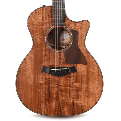 Taylor 724ce Grand Auditorium Hawaiian Koa Gloss Natural ES2 Acoustic Guitars / OM and Auditorium