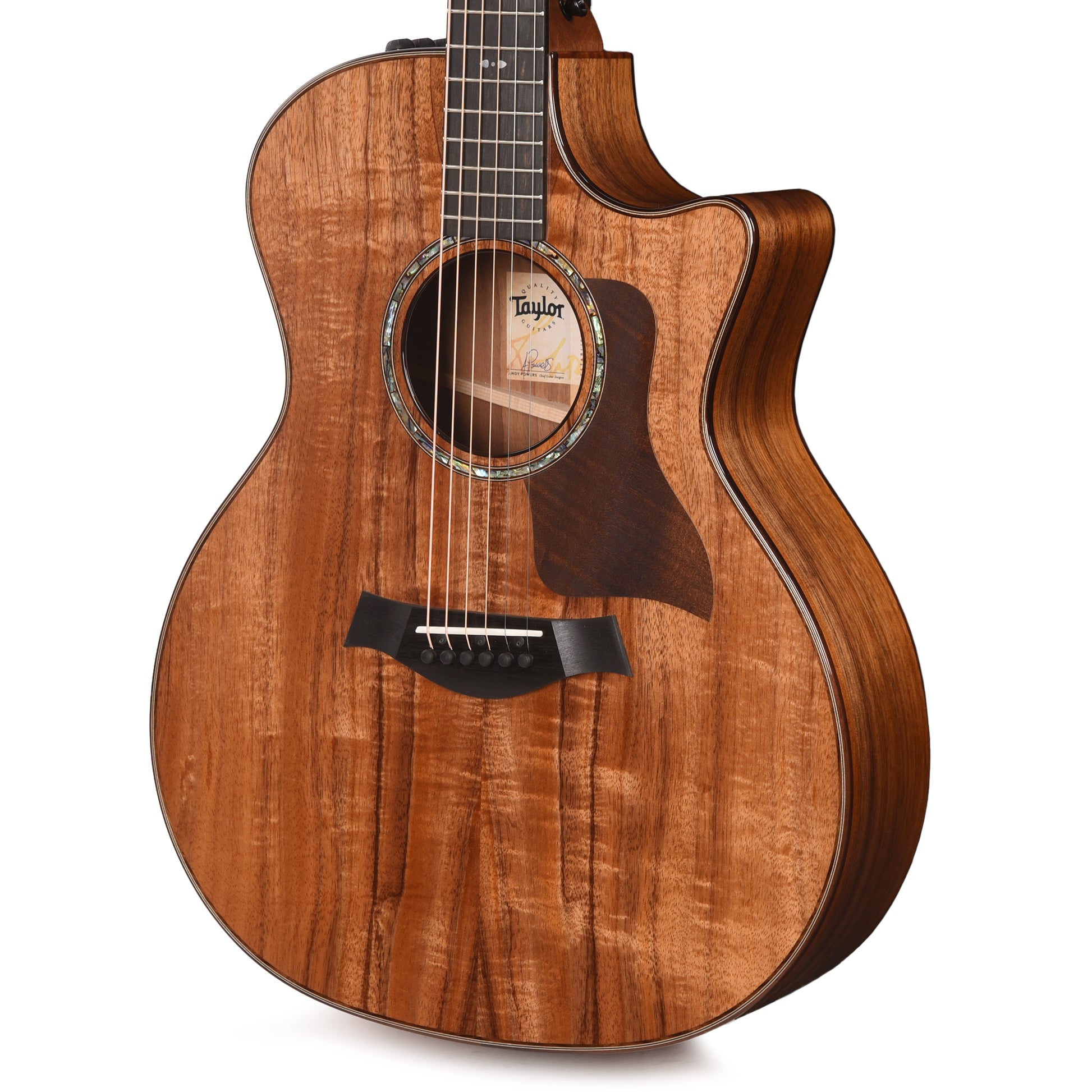 Taylor 724ce Grand Auditorium Hawaiian Koa Gloss Natural ES2 Acoustic Guitars / OM and Auditorium