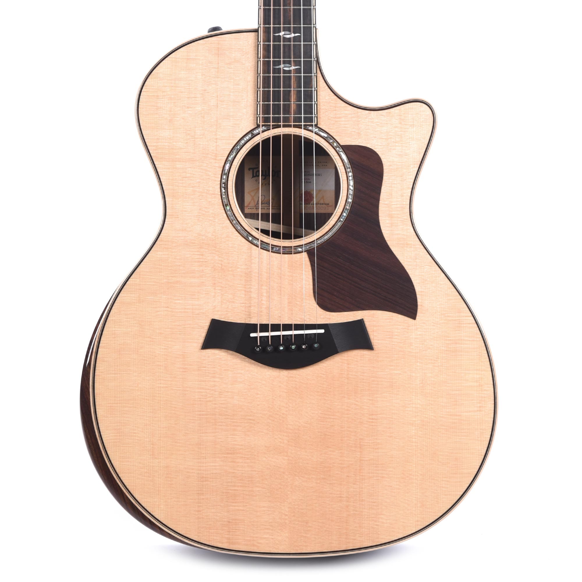 Taylor 814ce Grand Auditorium Sitka/Rosewood ES2 Natural Acoustic Guitars / OM and Auditorium