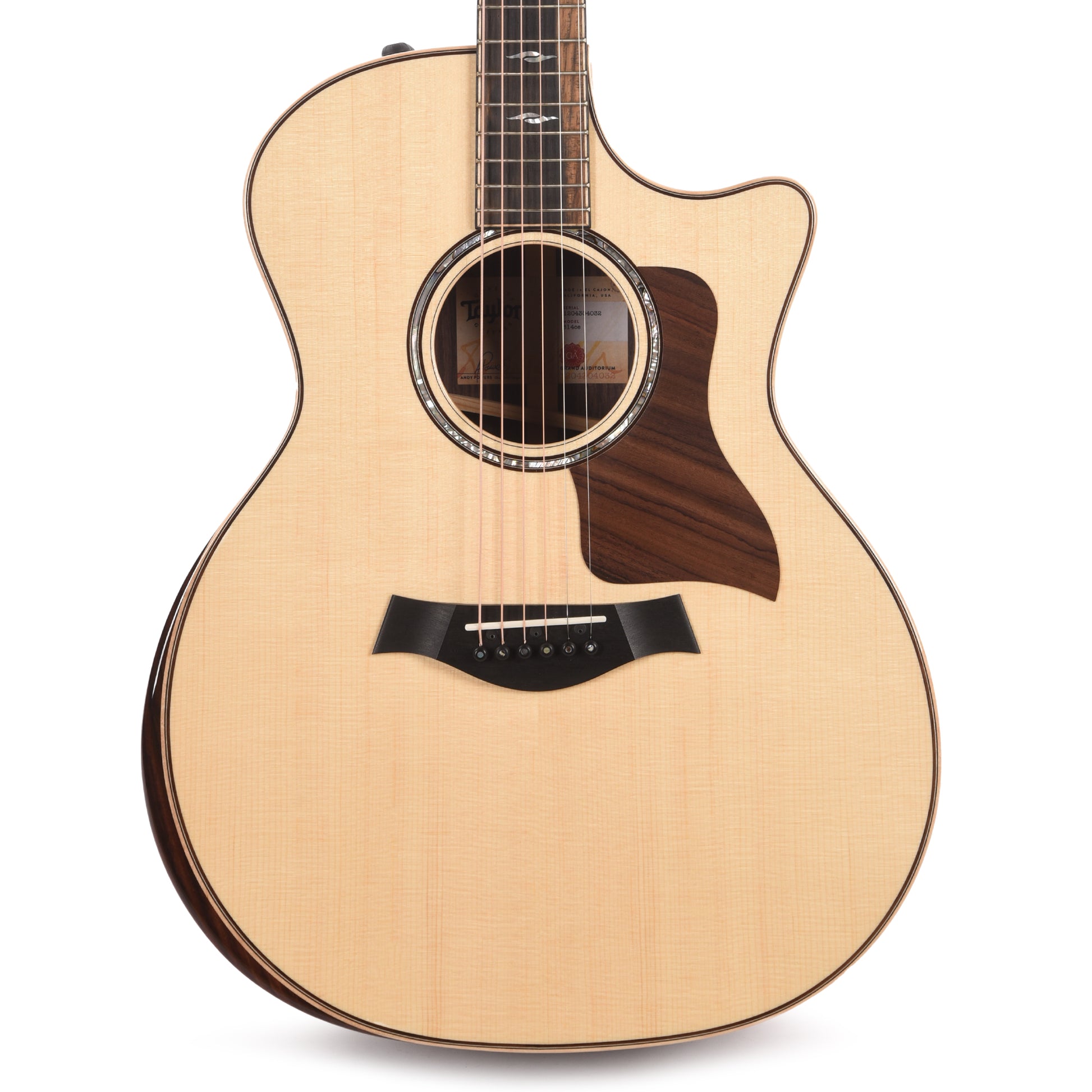 Taylor 814ce Grand Auditorium Sitka/Rosewood ES2 Natural Acoustic Guitars / OM and Auditorium