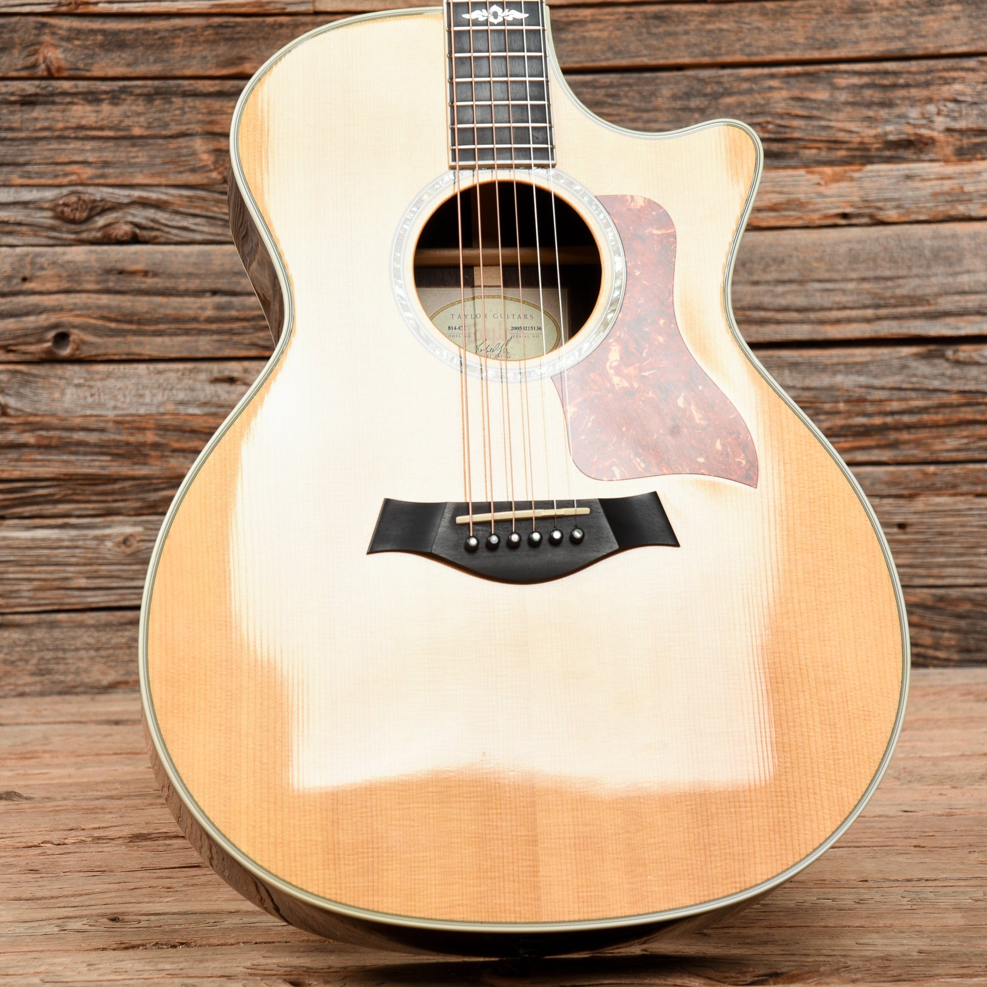 Taylor 814ce Natural 2005 Acoustic Guitars / OM and Auditorium