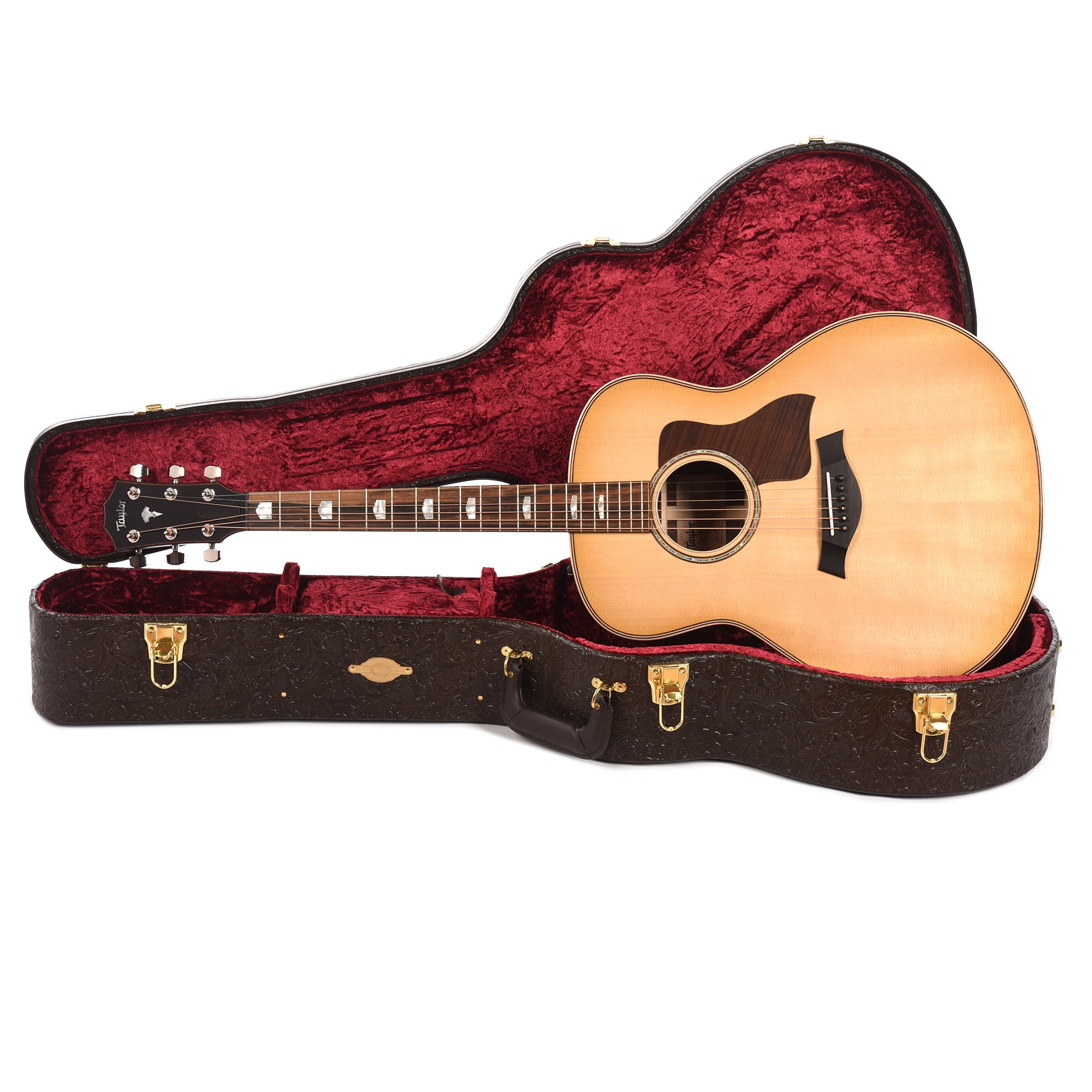 Taylor 818e Grand Orchestra Sitka/Rosewood Antique Blonde ES2 Acoustic Guitars / OM and Auditorium
