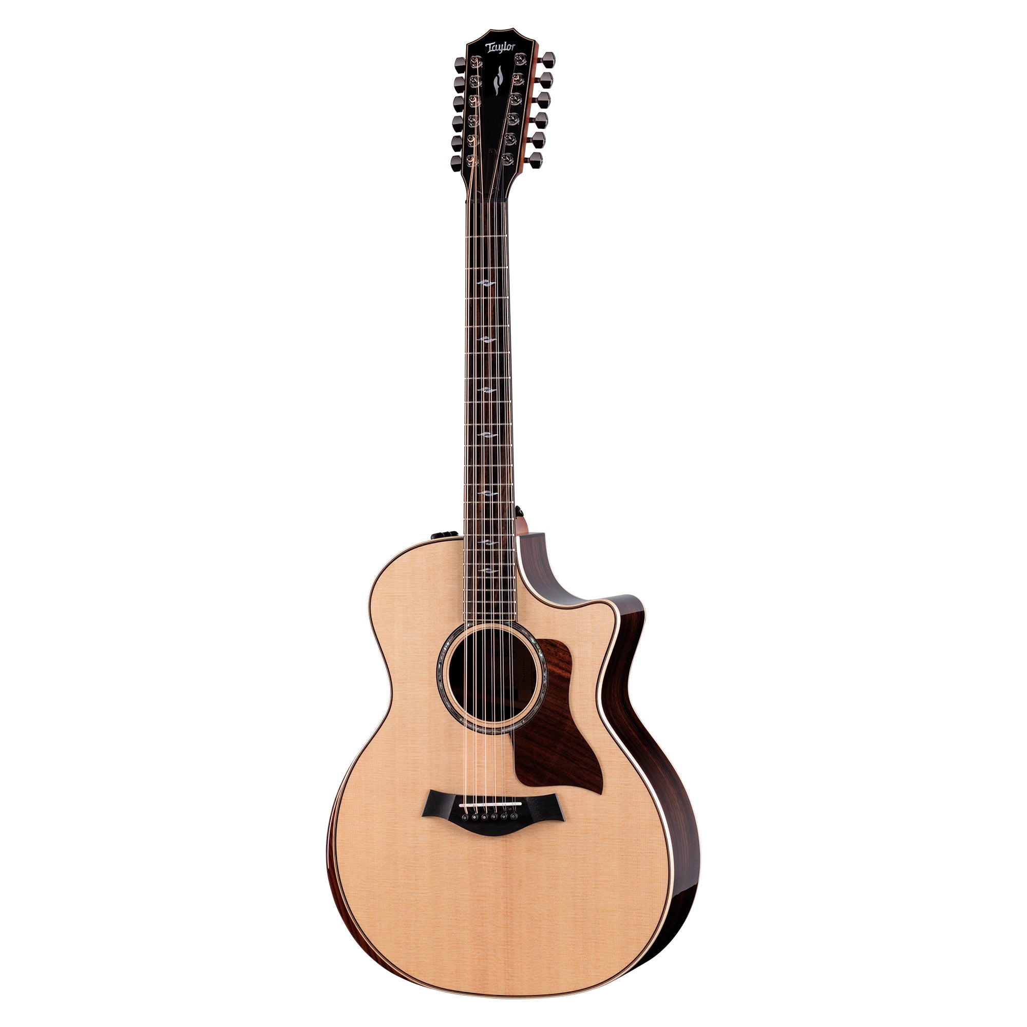 Taylor 854ce 12-String Grand Auditorium Sitka/Rosewood Natural ES2 Acoustic Guitars / OM and Auditorium