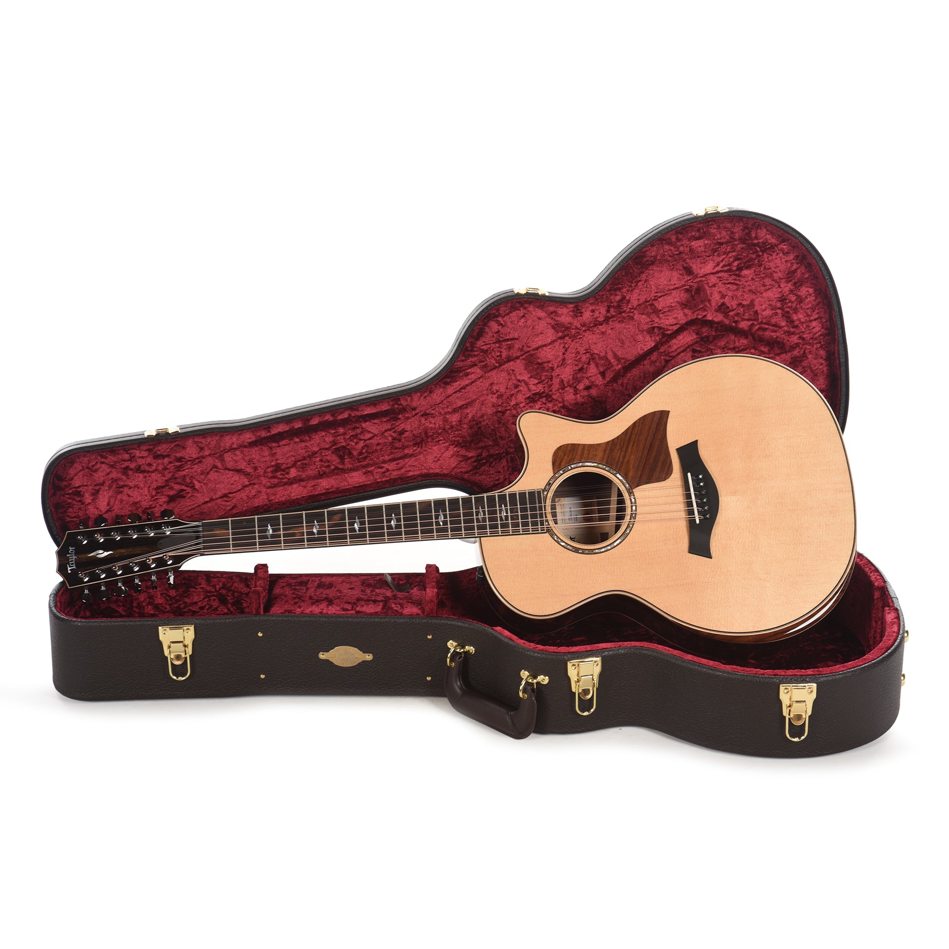 Taylor 854ce 12-String Grand Auditorium Sitka/Rosewood Natural ES2 Acoustic Guitars / OM and Auditorium