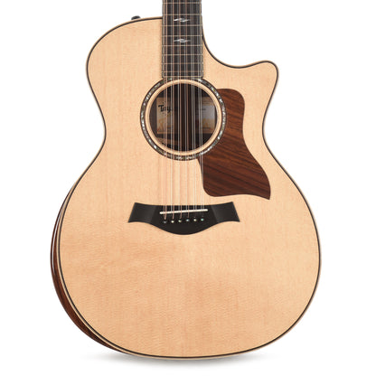 Taylor 854ce 12-String Grand Auditorium Sitka/Rosewood Natural ES2 Acoustic Guitars / OM and Auditorium