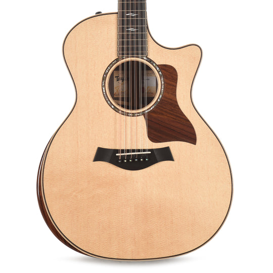 Taylor 854ce 12-String Grand Auditorium Sitka/Rosewood Natural ES2 Acoustic Guitars / OM and Auditorium