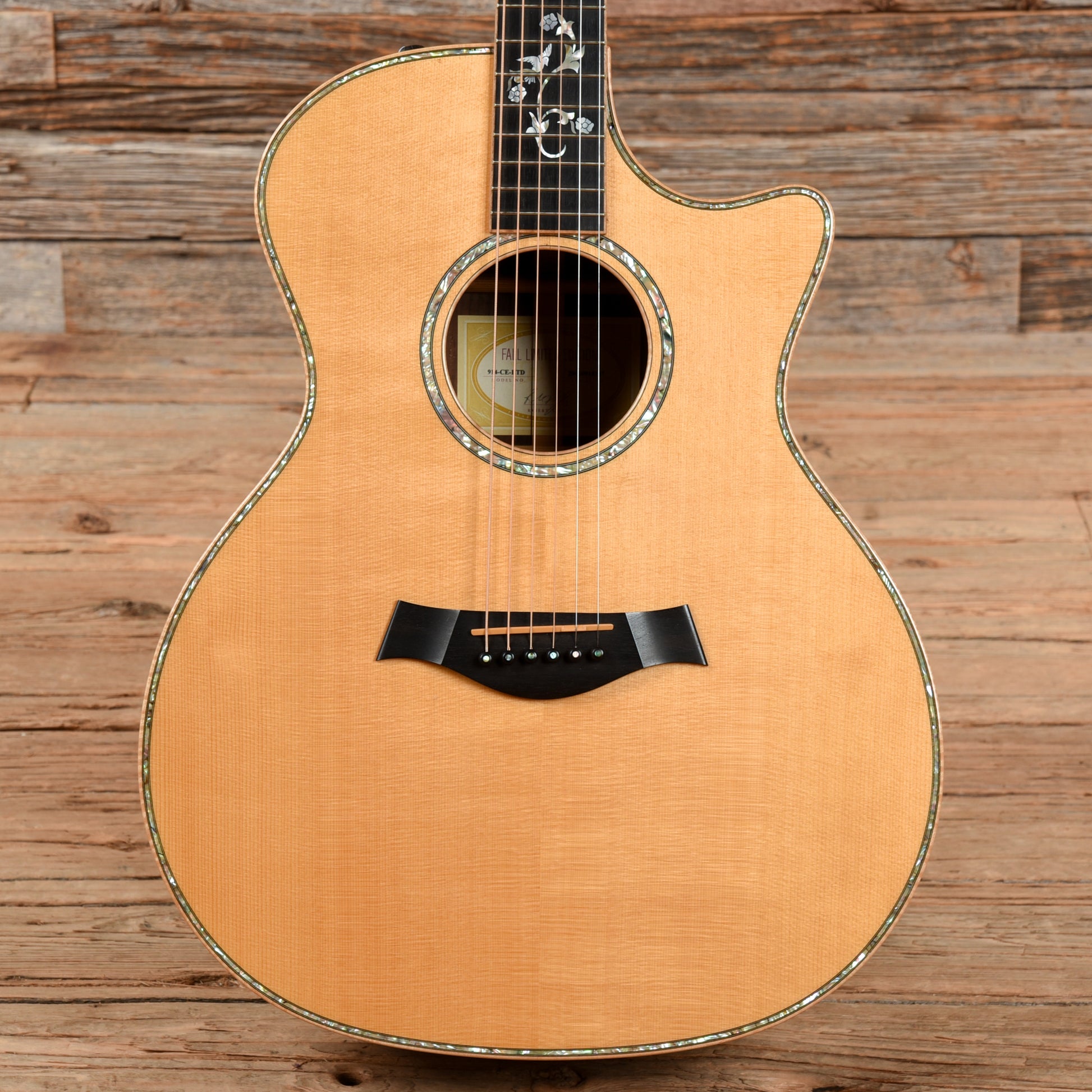 Taylor 914ce Fall Limited Cocobolo Natural 2006 Acoustic Guitars / OM and Auditorium
